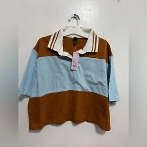 Women's Wild Fable Short Sleeve
Rugby Shirt